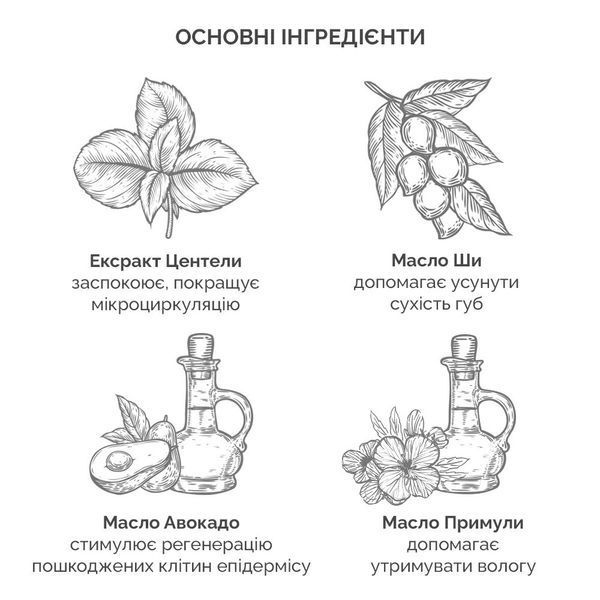 Нічна маска для губ Needly Sleeping Lip Mask, 10 мл NC001311 фото