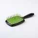 Гребінець для волосся Janeke Superbrush чорний із зеленим NC000615 фото 3