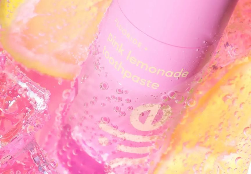 Зубна паста зі смаком рожевого лимонаду Hismile Pink Lemonade Toothpaste, 60 г NC003896 фото