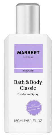 Натуральний дезодорант-спрей антиперспірант Marbert Bath & Body Classic Natural Deodorant Spray, 150мл NC002718 фото