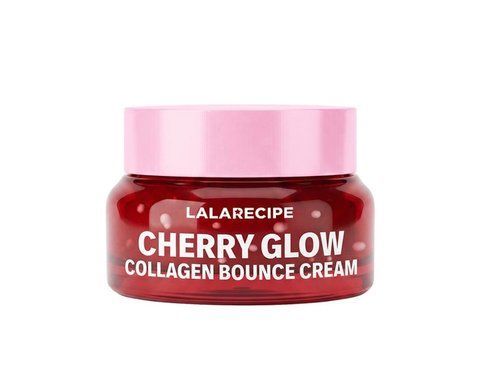 Крем для пружності та сяйва шкіри з екстрактом вишні та колагеном LALARECIPE Cherry Glow Collagen Bounce Cream, 50 мл NC004911 фото