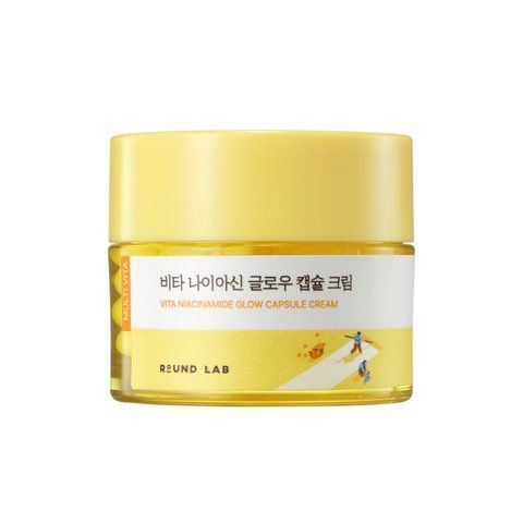Освітлювальний крем з капсулами ROUND LAB Vita Niacinamide Glow Capsule Cream, 50 мл NC004094 фото