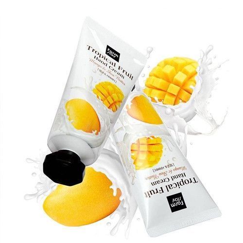 Крем для рук з манго і олією ши FARMSTAY Tropical Fruit Hand Cream Mango and Shea Butter 50 ml NC000505 фото