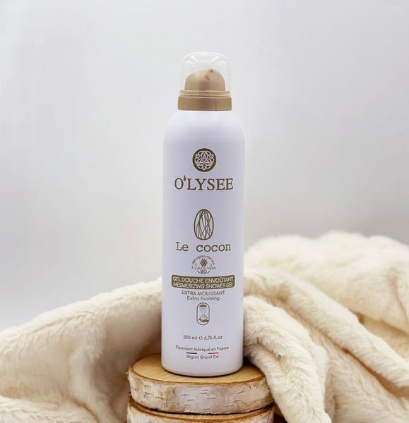 Очищуюча гель-піна для душу O'LYSEE Extra Foaming Shower Gel Le cocon, 200 мл NC004661 фото