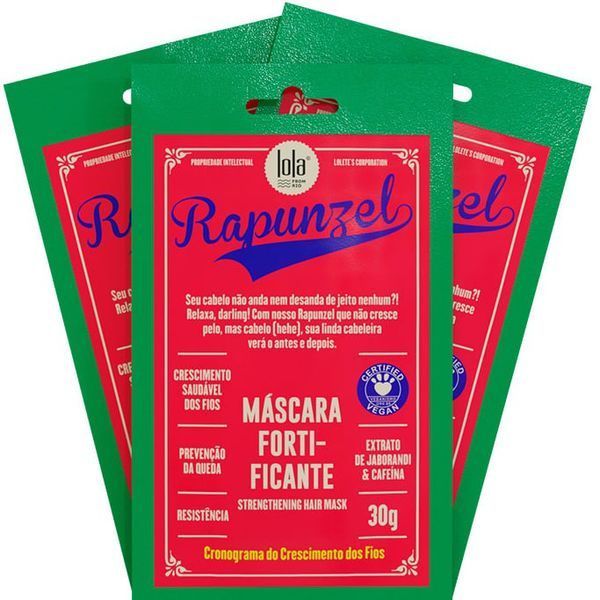 Зміцнююча маска для волосся Lola From Rio Rapunzel Fortifying Mask, 30 г NC003391 фото