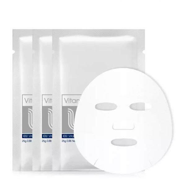 Тканинна відновлююча маска CUSKIN VITAMIN U ESSENCE SOOTHING MASK 25мл NC001478 фото