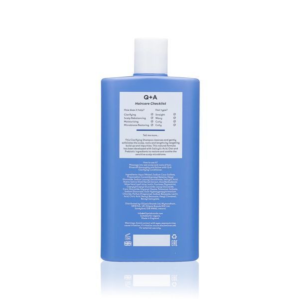 Шампунь для інтенсивного очищення Q+A Clarifying Shampoo, 250 ml NC003107 фото