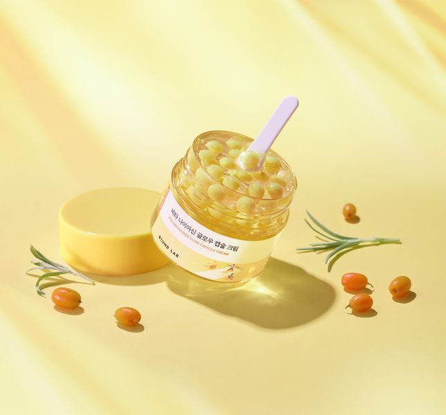 Освітлювальний крем з капсулами ROUND LAB Vita Niacinamide Glow Capsule Cream, 50 мл NC004094 фото