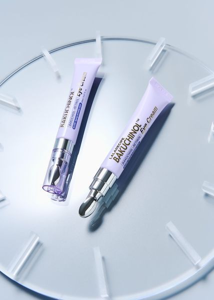 Крем для зони навколо очей з бакучіолом LALARECIPE Bakuchinol Eye Cream, 20 мл + 20 мл NC003307 фото