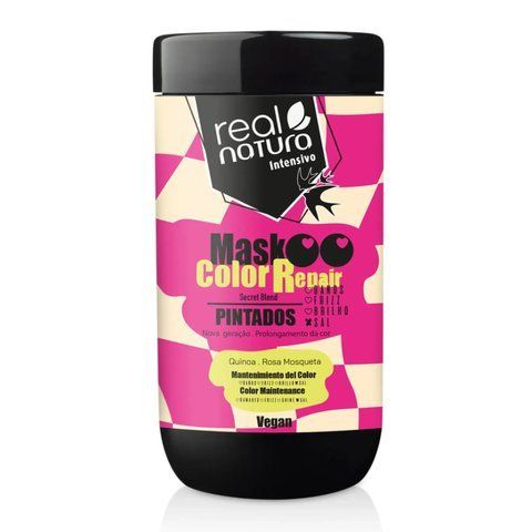 Відновлююча маска для волосся Real Natura SEM SAL COLOR REPAIR, 1000 мл NC004453 фото