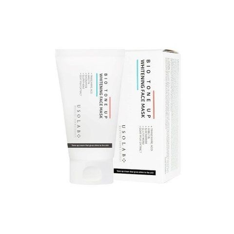 Маска для освітлення шкіри та ефекту миттєвого сяяння USOLAB Bio Tone Up Whitening Mask, 50 мл NC002551 фото