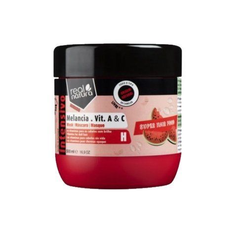 Маска зволожуюча Real Natura SUPER HAIR FOOD MEL&Acirc;NCIA VITAMINA A+C, 500 мл NC004134 фото