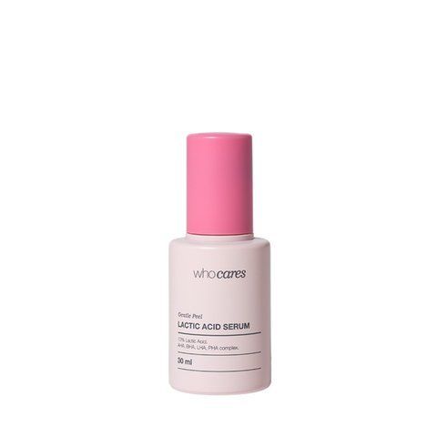 Незмивна сироватка-пілінг із молочною кислотою WhoCares Gentle Peel Lactic Acid Serum 30 ml NC003462 фото