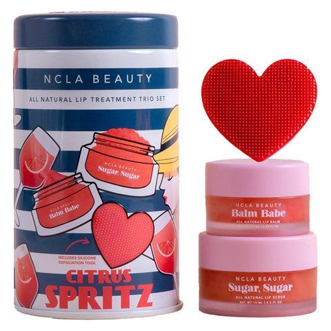 Подарунковий набір для догляду за губами &laquo;Цитрусовий коктейль&raquo; NCLA BEAUTY Citrus Spritz Lip Care Set, 10 мл + 15 мл NC003574 фото