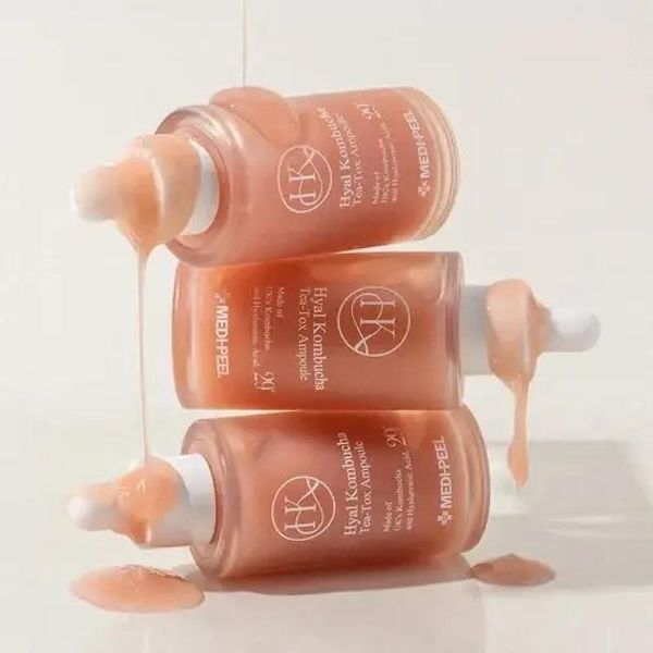 Сироватка зволожувальна з комбучею Medi Peel Hyal Kombucha Tea-Tox Ampoule 50 ml NC001811 фото