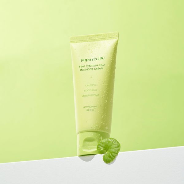 Заспокійливий крем з екстрактом центелли Papa Recipe Real Centella Cic a Intensive Cream, 50 ml NC003738 фото