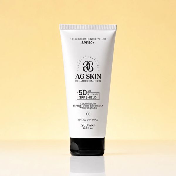 Сонцезахисний флюїд для тіла SPF 50+ AG SKIN Exorestoration Body Fluid Spf 50+, 200 мл NC004622 фото
