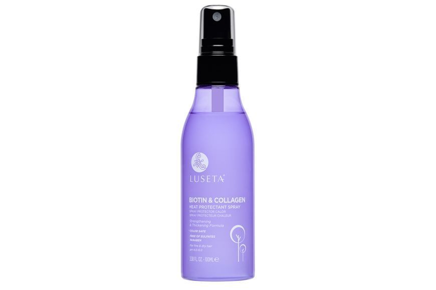 Набір для тонкого та ламкого волосся з косметичкою Luseta Beauty Biotin & Collagen Jet-Set Hair Strengthen Kit, 60мл + 60 мл + 100 мл + 100 мл NC003227 фото