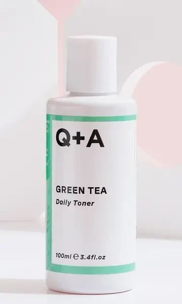 Тонер заспокійливий для обличчя з зеленим чаєм Q+A Green Tea Daily Toner, 100ml NC000183 фото
