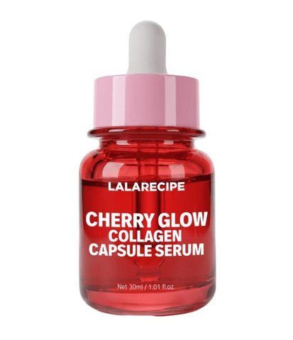 Сироватка для сяйва шкіри з екстрактом вишні та колагеном LALARECIPE Cherry Glow Collagen Capsule Serum, 30 мл NC004912 фото