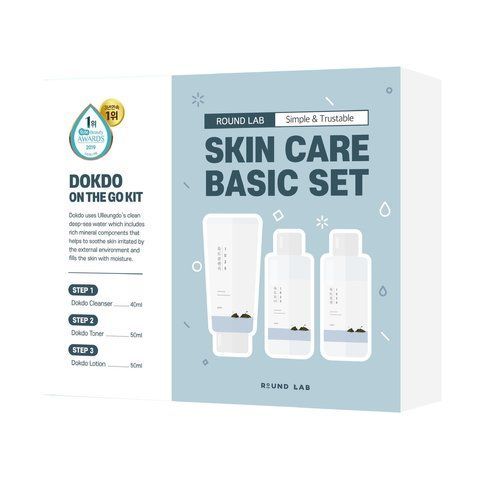 Набір мініатюр засобів з морською водою ROUND LAB 1025 Dokdo On The Go Kit NC001521 фото