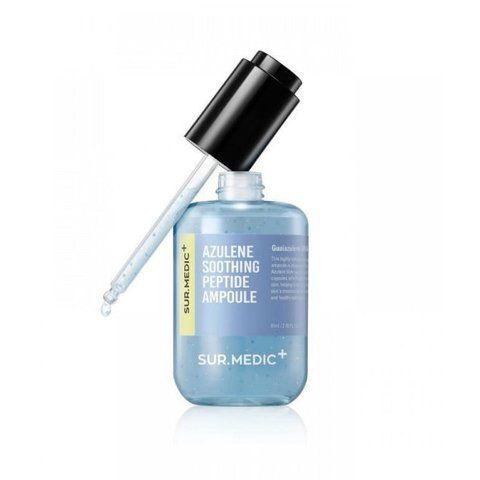 Заспокійлива сироватка з азуленом та пептидами SUR.MEDIC+ Azulene Soothing Peptide Ampoule, 80 мл NC004840 фото