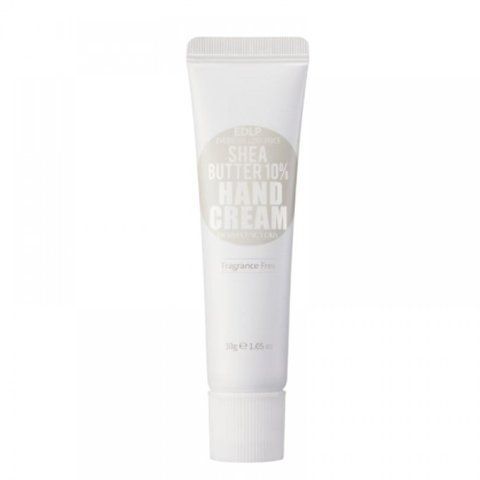 Крем для рук без аромату Derma Factory Shea Butter 10% Hand Cream Fragrance Free, 30 г NC004171 фото