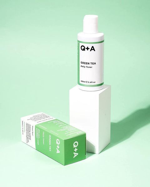 Тонер заспокійливий для обличчя з зеленим чаєм Q+A Green Tea Daily Toner, 100ml NC000183 фото