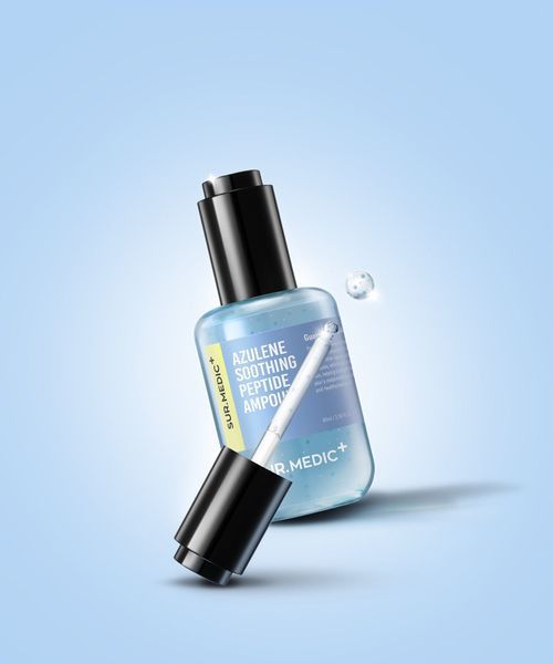 Заспокійлива сироватка з азуленом та пептидами SUR.MEDIC+ Azulene Soothing Peptide Ampoule, 80 мл NC004840 фото