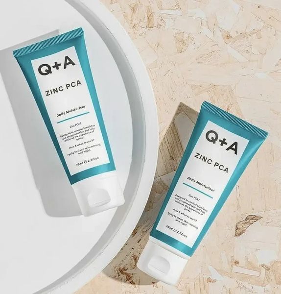 Зволожуючий крем для обличчя Q+A Zinc PCA Daily Moisturiser, 75 ml NC000235 фото