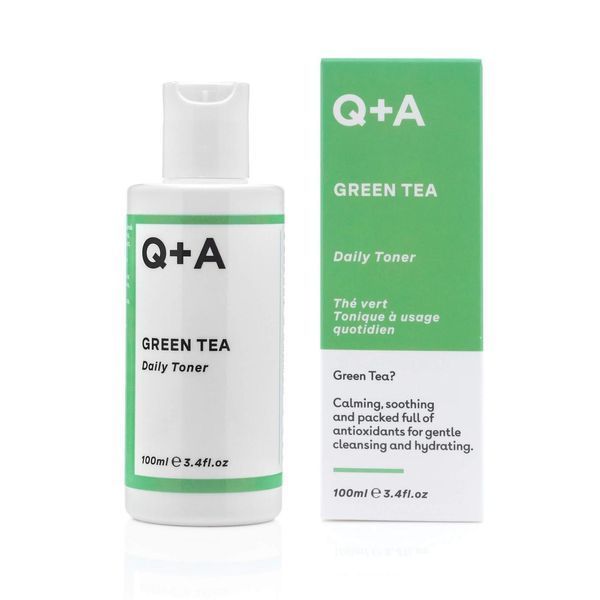 Тонер заспокійливий для обличчя з зеленим чаєм Q+A Green Tea Daily Toner, 100ml NC000183 фото