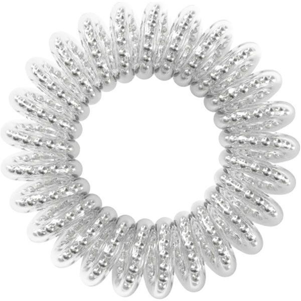 Резинка-браслет для волосся прозора Invisibobble Original Mother Of Chrome NC001049 фото
