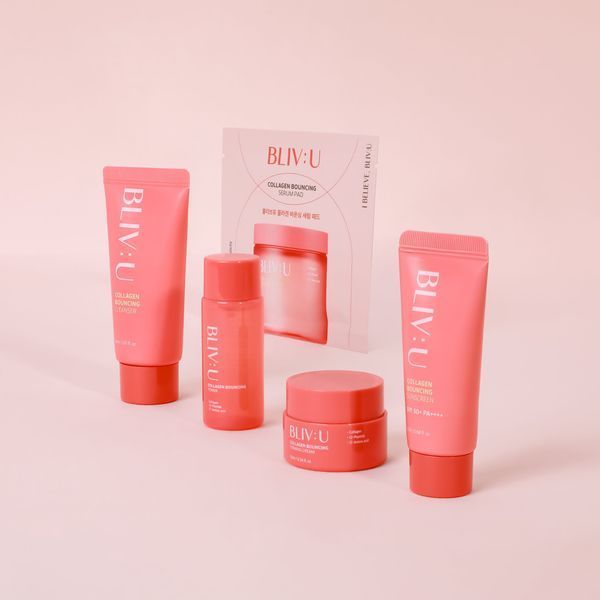 Набір мініатюр BLIV:U Collagen Bouncing Trial Kit, 5 шт NC003898 фото
