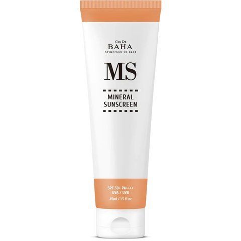 Мінеральний санскрін SPF 50 COS DE BAHA Mineral Sunscreen SPF 50+ PA++++, 45 мл NC003191 фото
