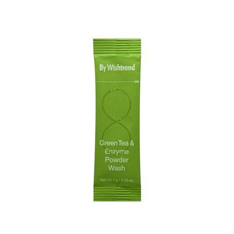 Пудра ензимна для вмивання з ароматом матчі By Wishtrend Green Tea & Enzyme Powder Wash, 1 г NC003463 фото