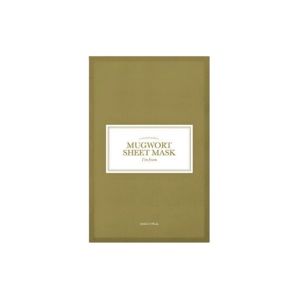 Заспокійлива тканинна маска з екстрактом полину I'M FROM Mugwort Sheet Mask 23 мл*5 шт NC002763 фото