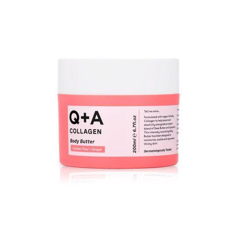 Зволожуючий баттер з колагеном Q+A Collagen Body Butter, 200 мл NC002641 фото