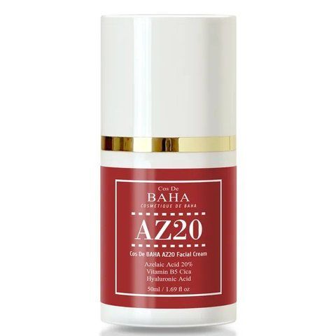 Крем для обличчя з азелеїновою кислотою 20% Cos de Baha AZ20 Facial Cream, 50 мл NC003310 фото