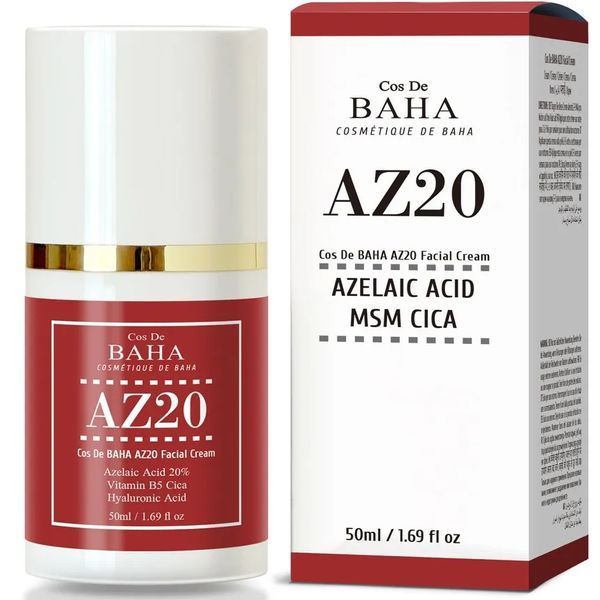 Крем для обличчя з азелеїновою кислотою 20% Cos de Baha AZ20 Facial Cream, 50 мл NC003310 фото