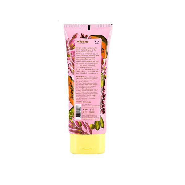 Гель для душу Pure Paw Paw Body Care Wild Lime Wash 200ml NC003230 фото