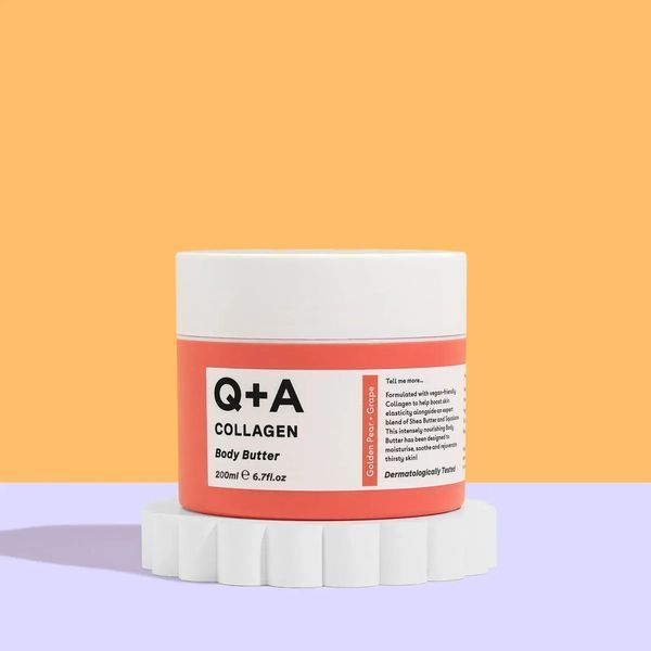 Зволожуючий баттер з колагеном Q+A Collagen Body Butter, 200 мл NC002641 фото