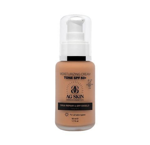 Зволожуючий крем з тоном №2 SPF 50+ AG SKIN Moisturising Cream Tone №2 SPF 50+, 50 мл NC004625 фото