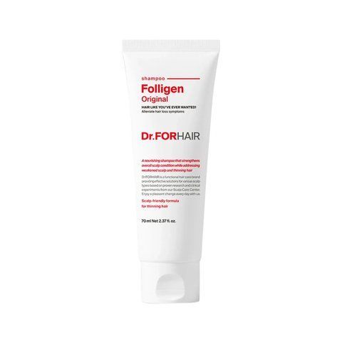Зміцнюючий шампунь проти випадіння волосся Dr.FORHAIR Folligen Shampoo, 70мл NC003577 фото
