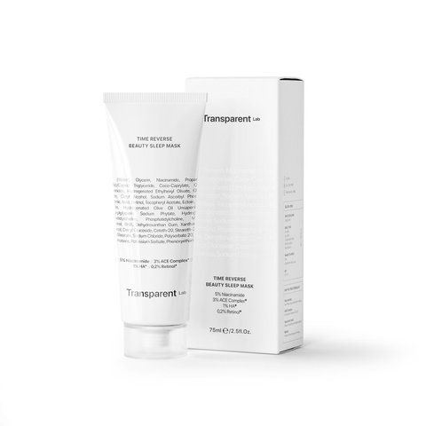Нічна антивікова маска TRANSPARENT-LAB Time reverse beauty sleep mask, 75 мл NC001647 фото