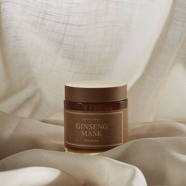 Відновлююча маска для обличчя з екстрактом женьшеню I'M FROM Ginseng Mask 120 мл NC002765 фото