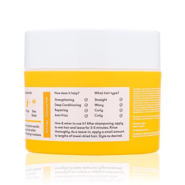 Маска для інтенсивного зволоження волосся Q+A Intense Hydration Hair Mask, 200 ml NC003111 фото