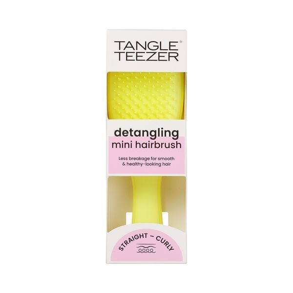 Щітка для волосся Tangle Teezer The Ultimate Detangler Mini Hyper Yellow NC002304 фото