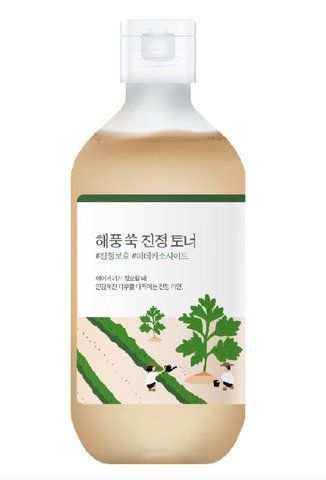 Заспокійливий тонер з морським полином ROUND LAB MUGWORT Calming Toner 300 ml NC000476 фото