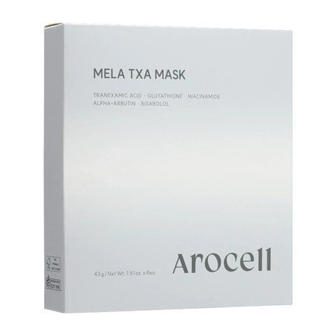 Гідрогелева маска з транексамовою кислотою, глутатіоном та арбутином Arocell Mela TXA Mask, 4 шт NC004101 фото
