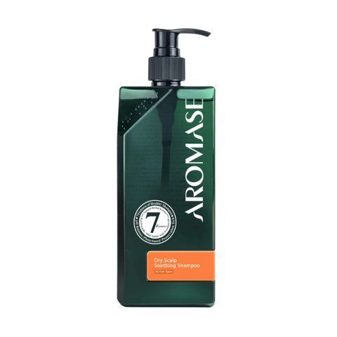 Заспокійливий шампунь для сухої та чутливої шкіри голови AROMASE Dry Scalp Soothing Shampoo, 400 мл NC004716 фото